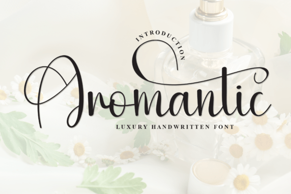 Aromantic: The Art of Minimalist Luxury Typography
