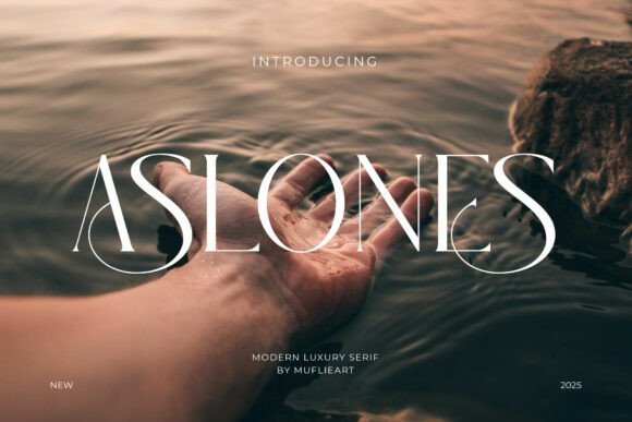Aslones: The Modern Serif for Premium Brand Identity