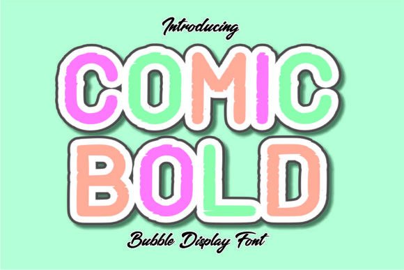 Comic Bold: Inject Playful Charm into Your Designs