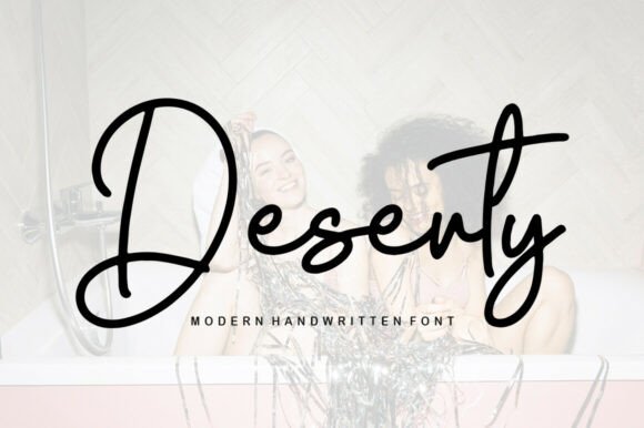 Deserty: The Handwritten Font for Friendly Branding