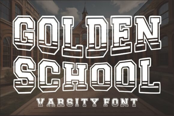 Golden School: Capturing the Collegiate Spirit in Your Designs