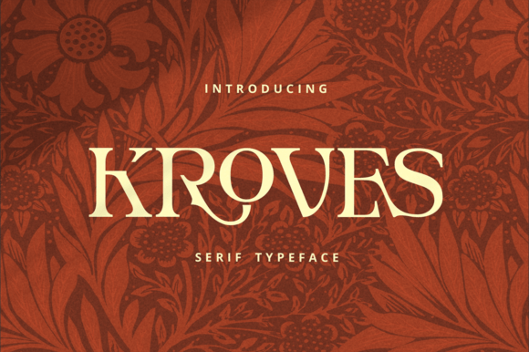 Kroves: The Refined Serif for Lasting Impressions