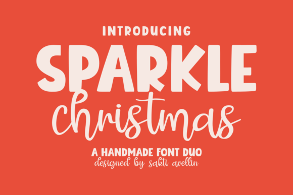 Sparkle Christmas: A Font Duo for Festive & Friendly Designs